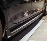 Audi RS5 S5 A5 B9 2017 2018 2019 with Aftermarket Parts - Side Skirts Pre-preg Carbon Fiber from Karbel Carbon